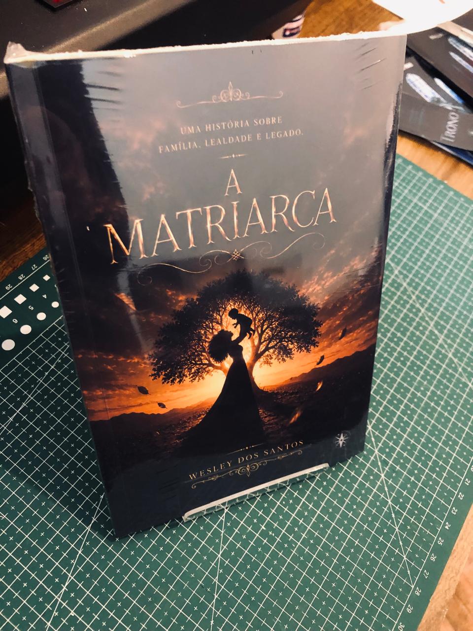 Exemplar físico do livro A Matriarca