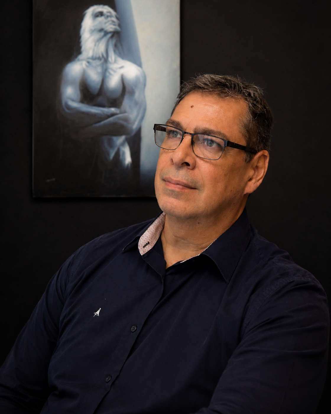 Foto de José Ricardo, autor de Uma Árvore Chamada Luísa